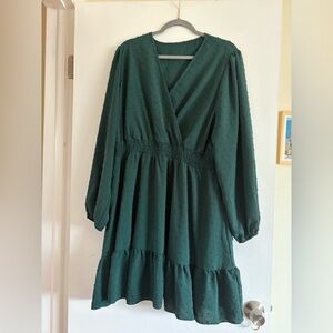 Elegant Green Women's Dress